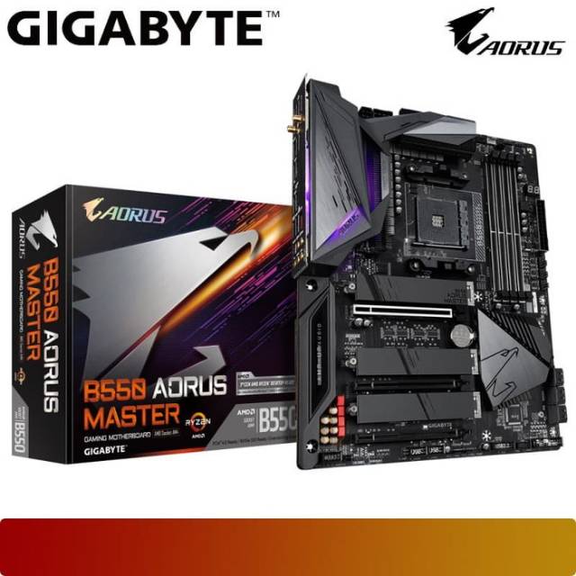 Gigabyte B550 Aorus Master Motherboard AMD AM4 ATX 4 x DDR4