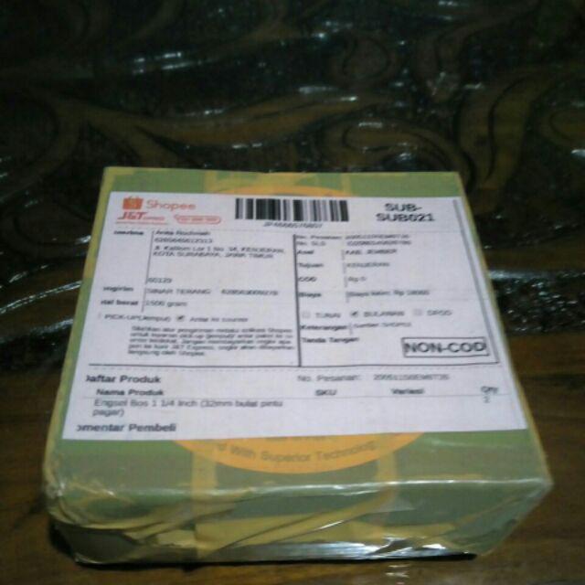 Engsel Bos 1 1/4 Inch (32mm Bulat Pintu Pagar)