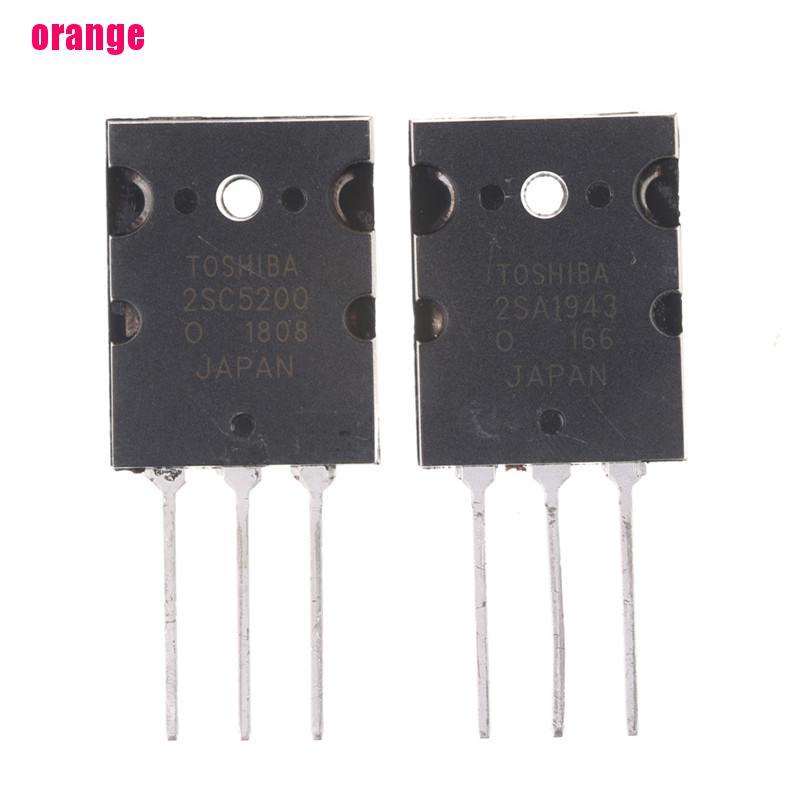 1 Pasang Transistor Power 2sa1943 Dan 2sc5200 Pnp