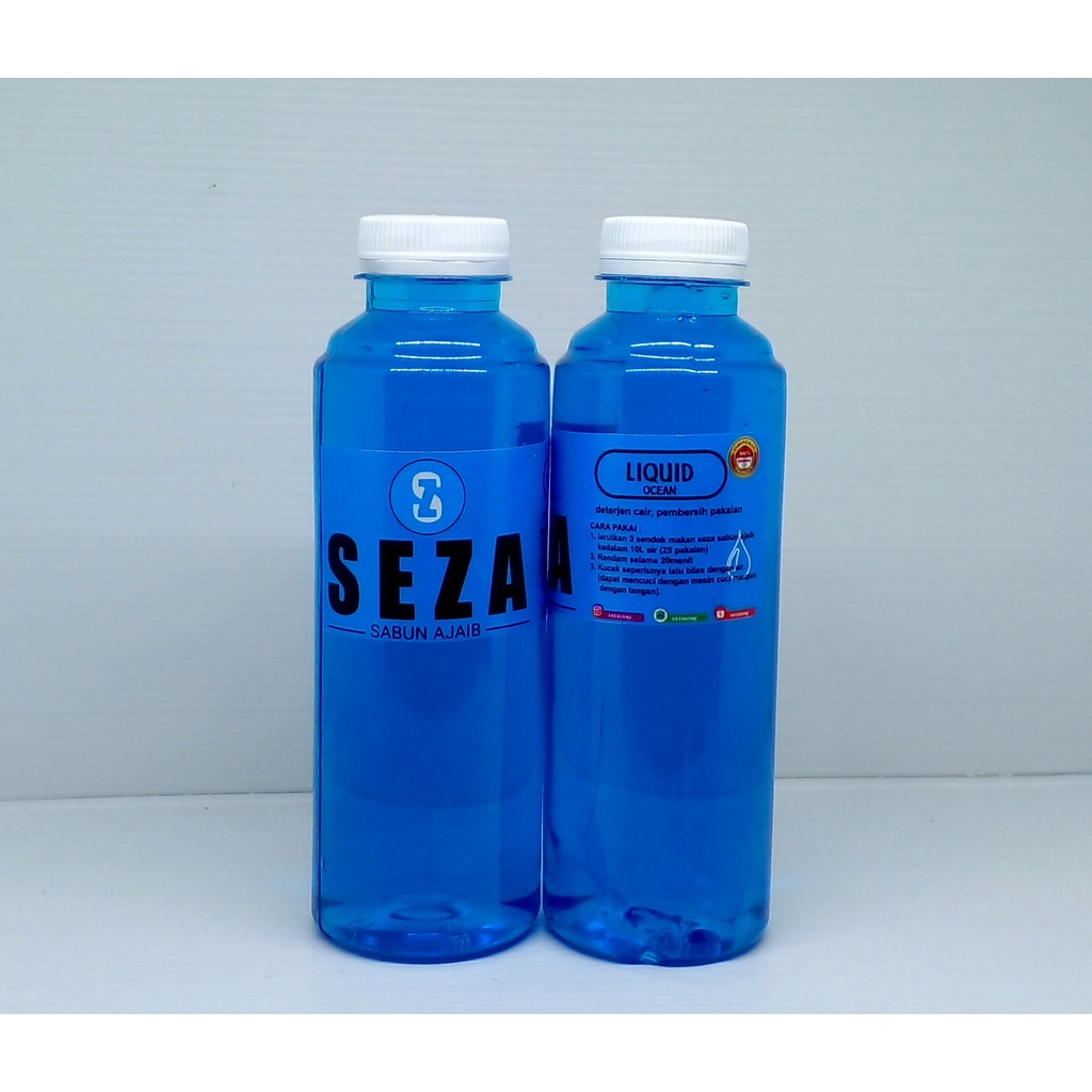 Sabun Cuci Pakaian / Deterjen Cair / Seza Liquid Ocean