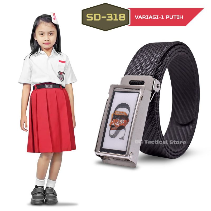 SABUK ANAK SEKOLAH SD GESPER ANAK BELT SD TALI KANVAS IKAT PINGGANG CODE : SD-318