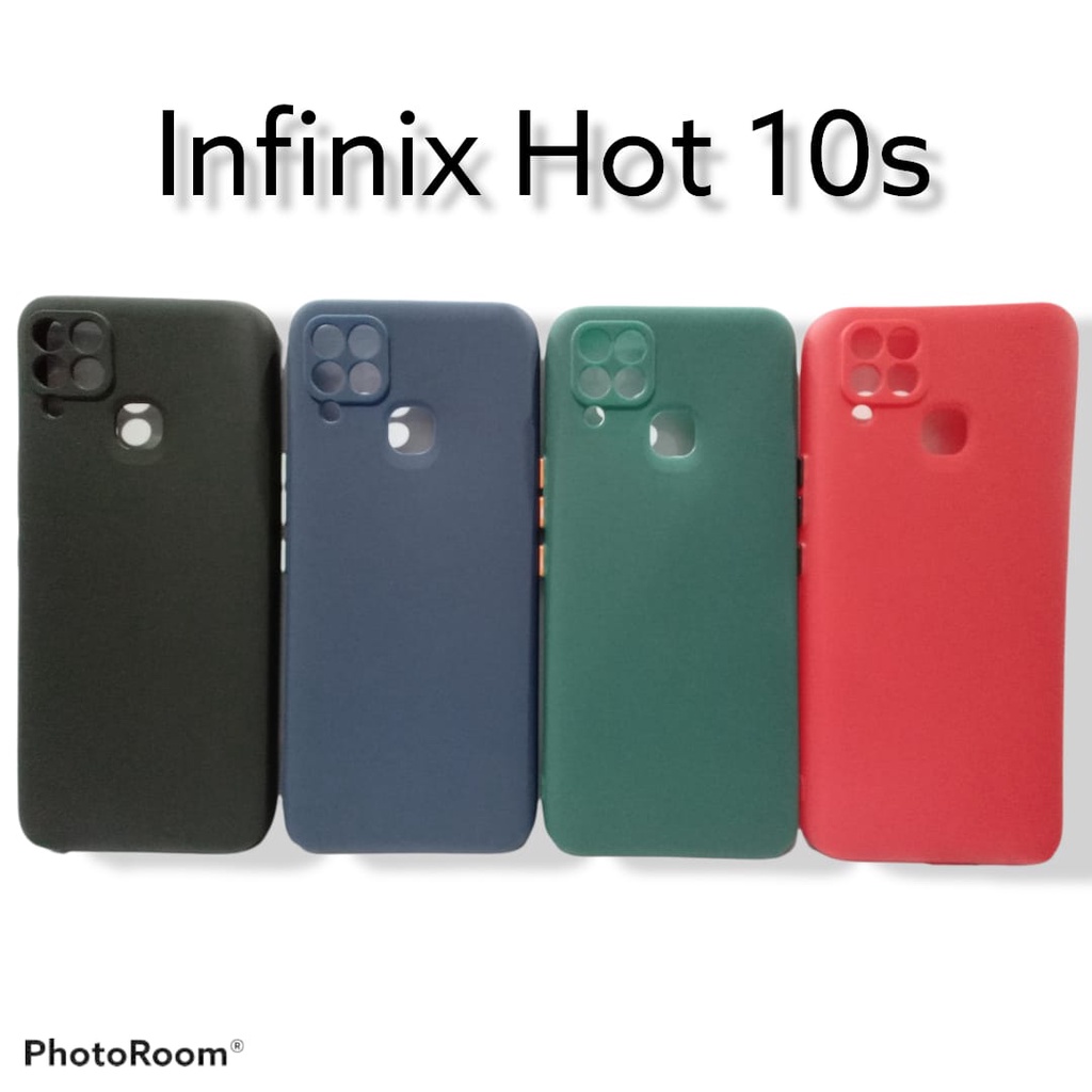 SMPC TPU Candy Infinix Hot 10s 6.82 inchi SoftCase Macaron Protection Camera Tombol Warna