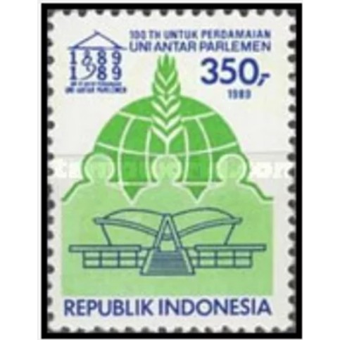 

Perangko Filateli 11316 Indonesia MNH 1v 04.09.1989 The 100th Anniversary of Interparliamentary Union