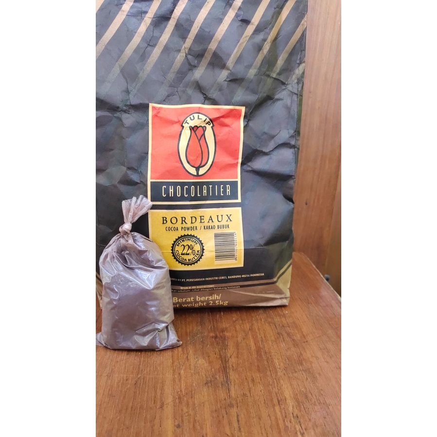 

Coklat bubuk Bordeaux repack 50 gram