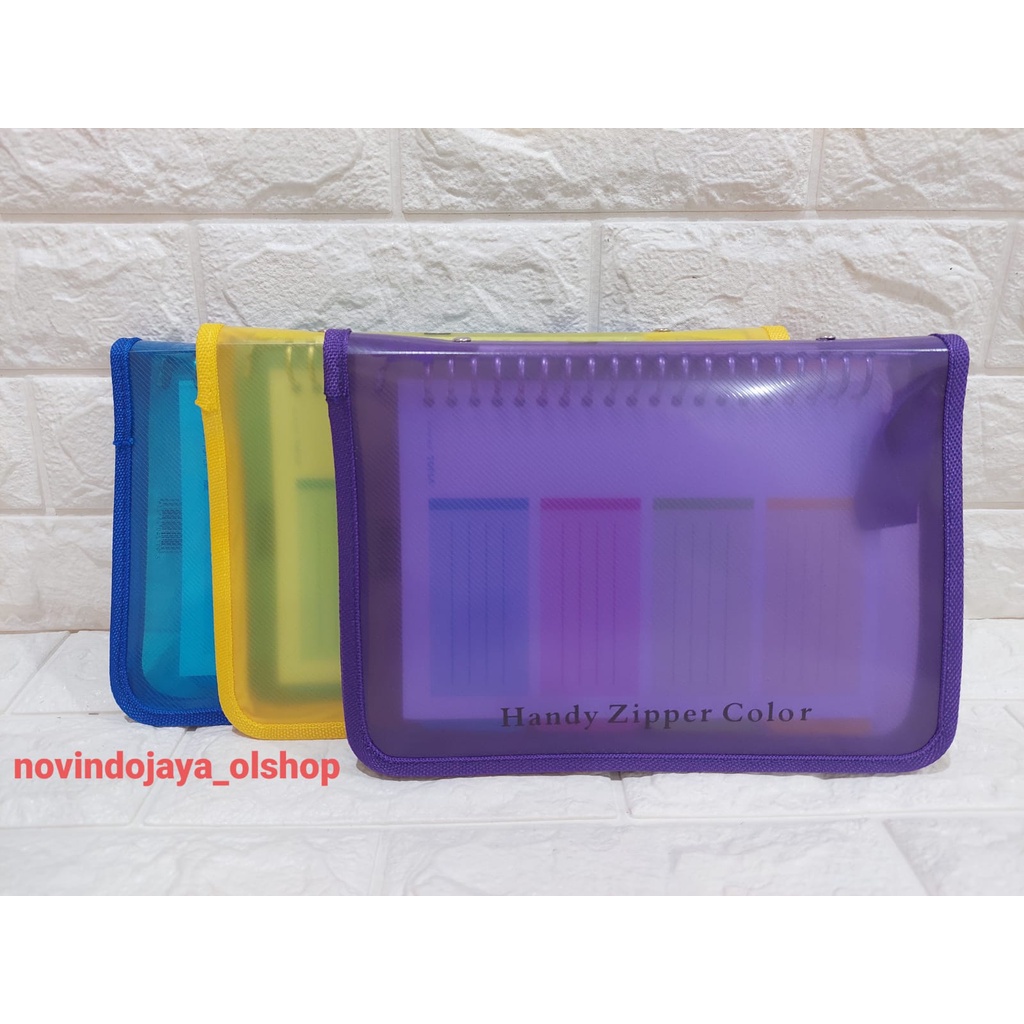

ZIPPER BINDER TOPLA UKURAN A5 BNT 998 BINDER NOTE BINDER FILE TERMURAH