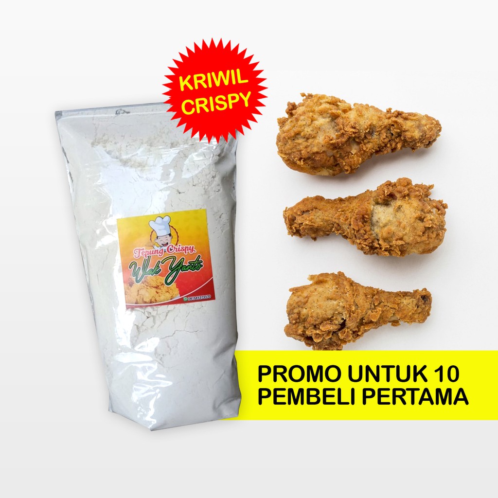

1KG TEPUNG KENTUCKY / TEPUNG AYAM KENTUCKY / TEPUNG CRISPY / TEPUNG KFC