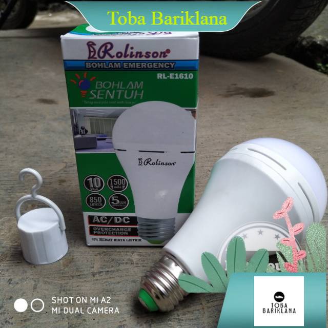 lampu emergency fiting mitsuyama 10 watt