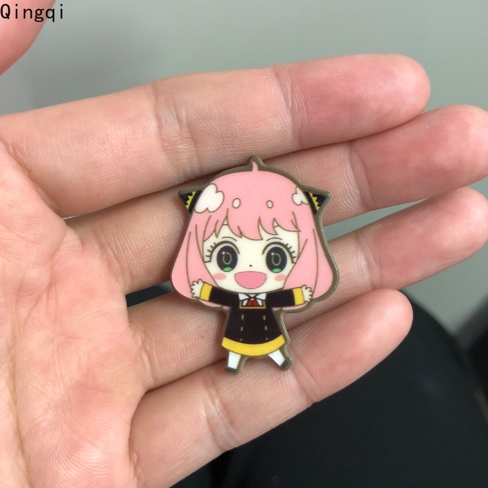 Bros Pin Desain Kartun Anime Spy X Family Cospaly Loid Anya Yor Bahan Akrilik Untuk Hadiah