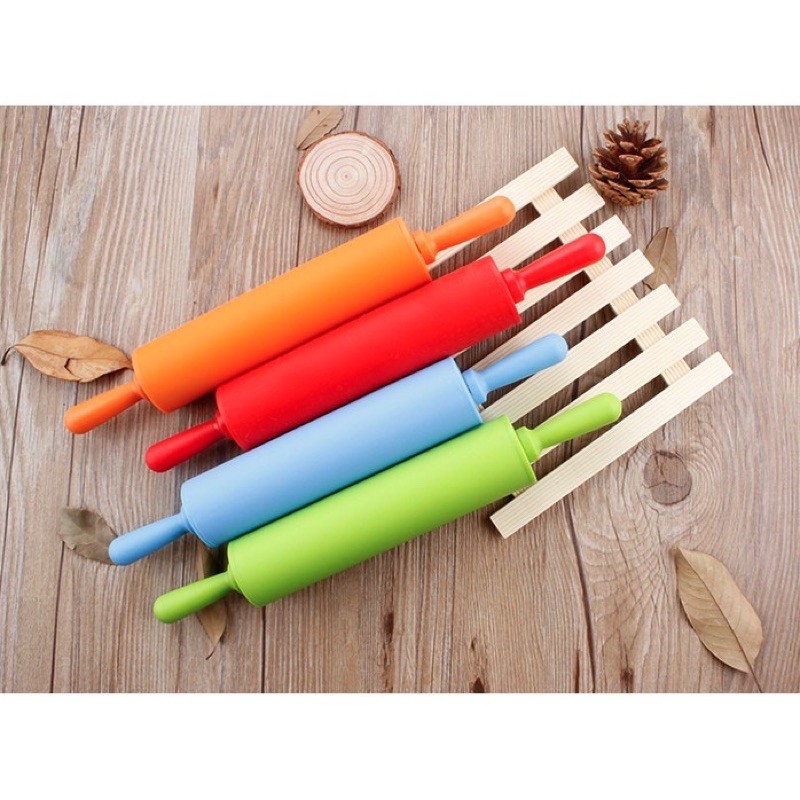 Rolling Pin Silikon Penggiling Adonan Baking Accessories