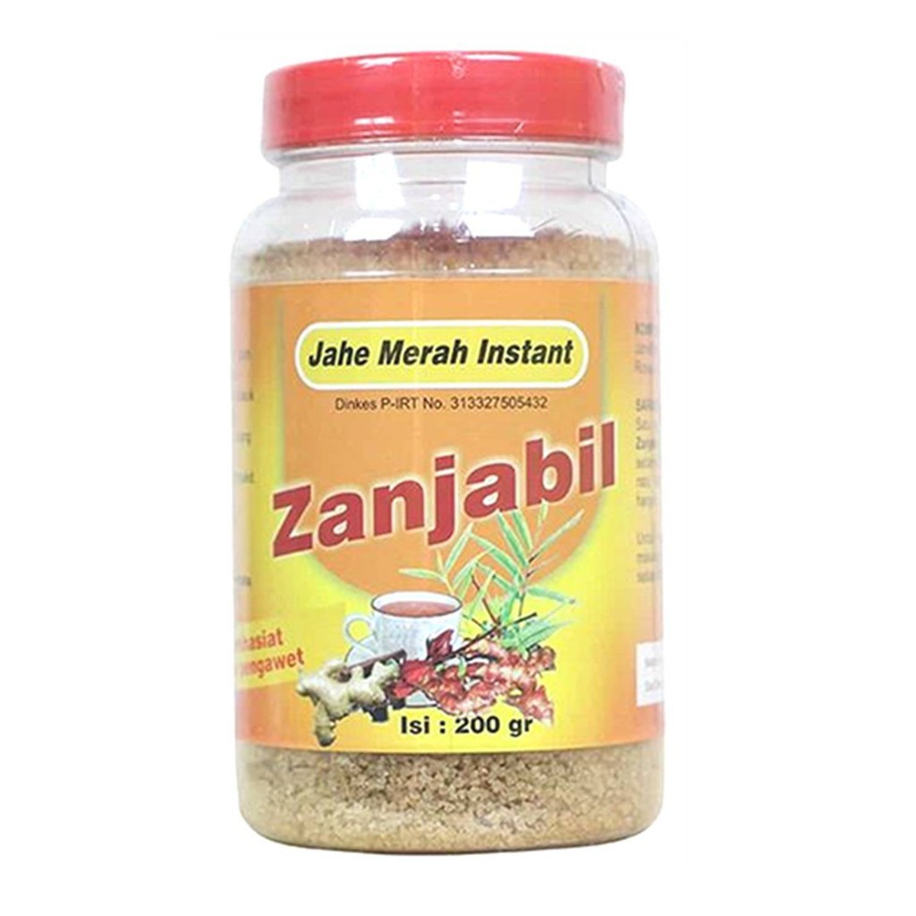 

Jahe merah Instan Zanjabil 200gr