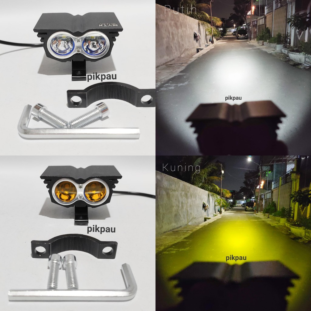 Lampu Tembak Sorot LED Lampu Mini OWL Cree 3 20Watt Mode Ultarafire