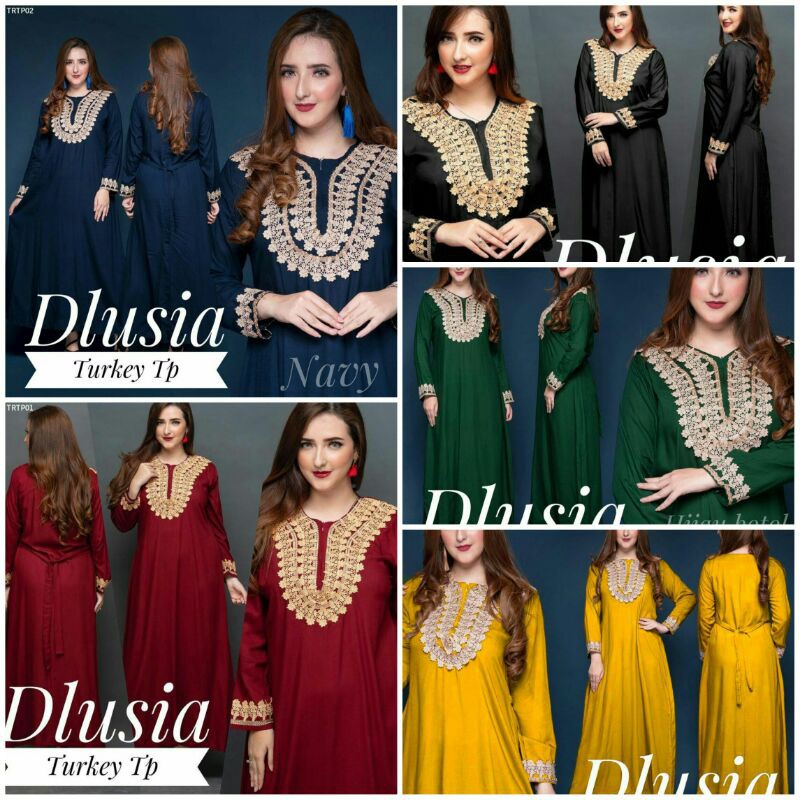 TP // GAMIS RENDA DRESS ARABIAN DLUSIA TURKEY