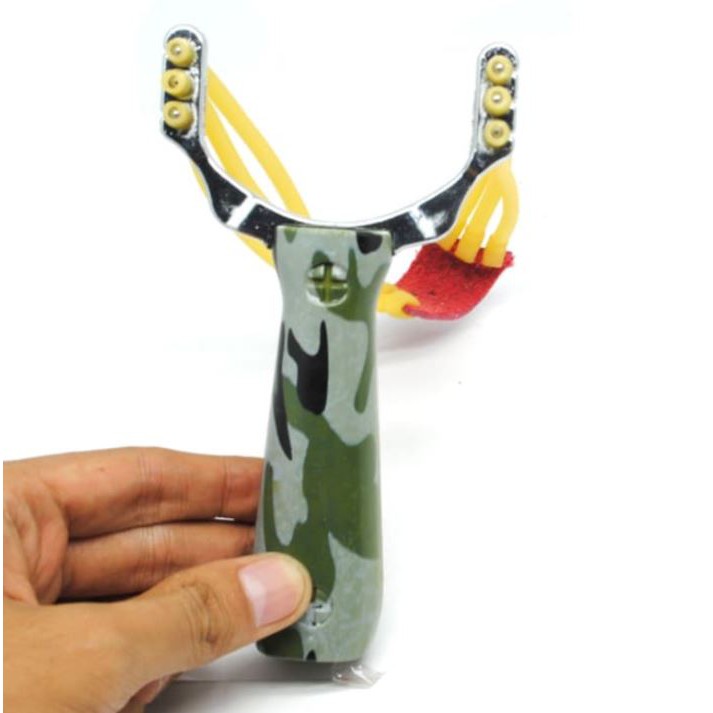 Ketapel Berburu Slingshot Aluminium