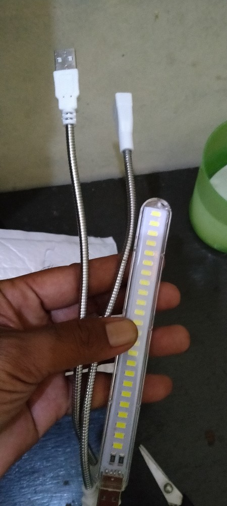 Lampu Meja Led 5v Usb 24 12w Dua Warna