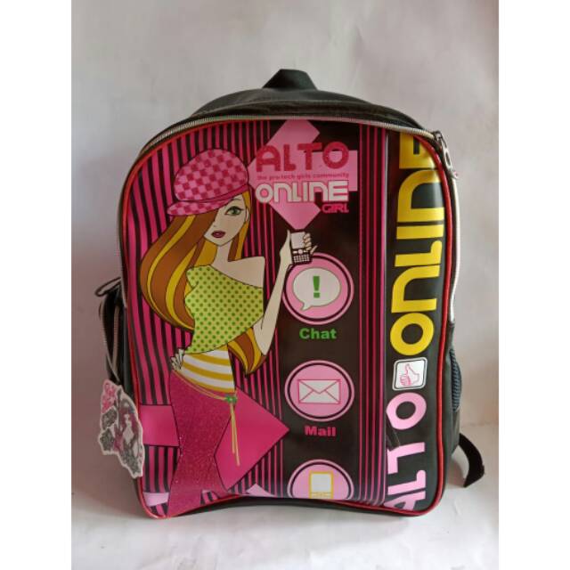 Tas Ransel Perempuan merk Alto# Tas untuk anak SD