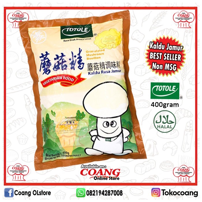 

NEW TOTOLE 400 GR
