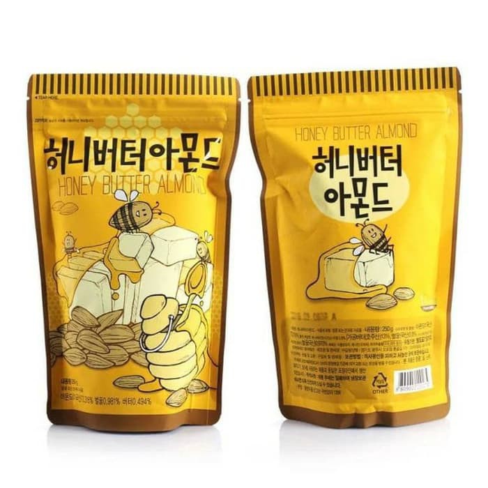 

Honey Butter Almond Tom's Farm 250 Gram (Product of Korea)