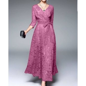 GAMIS BRUKAT MODERN GAUN PESTA MUSLIMAH SERIMBITAN BAJU LEBARAN SERAGAMAN BRIDESMAID WISUDA PESTA