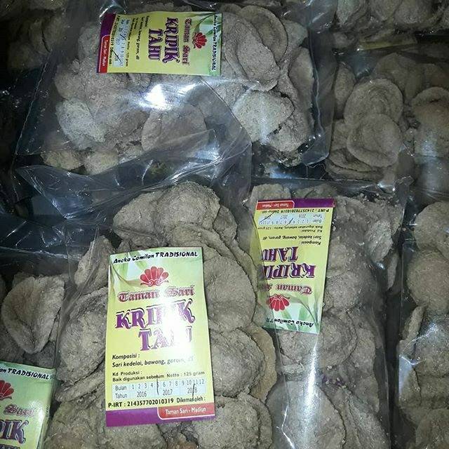 

KERIPIK TAHU Cap Taman Sari