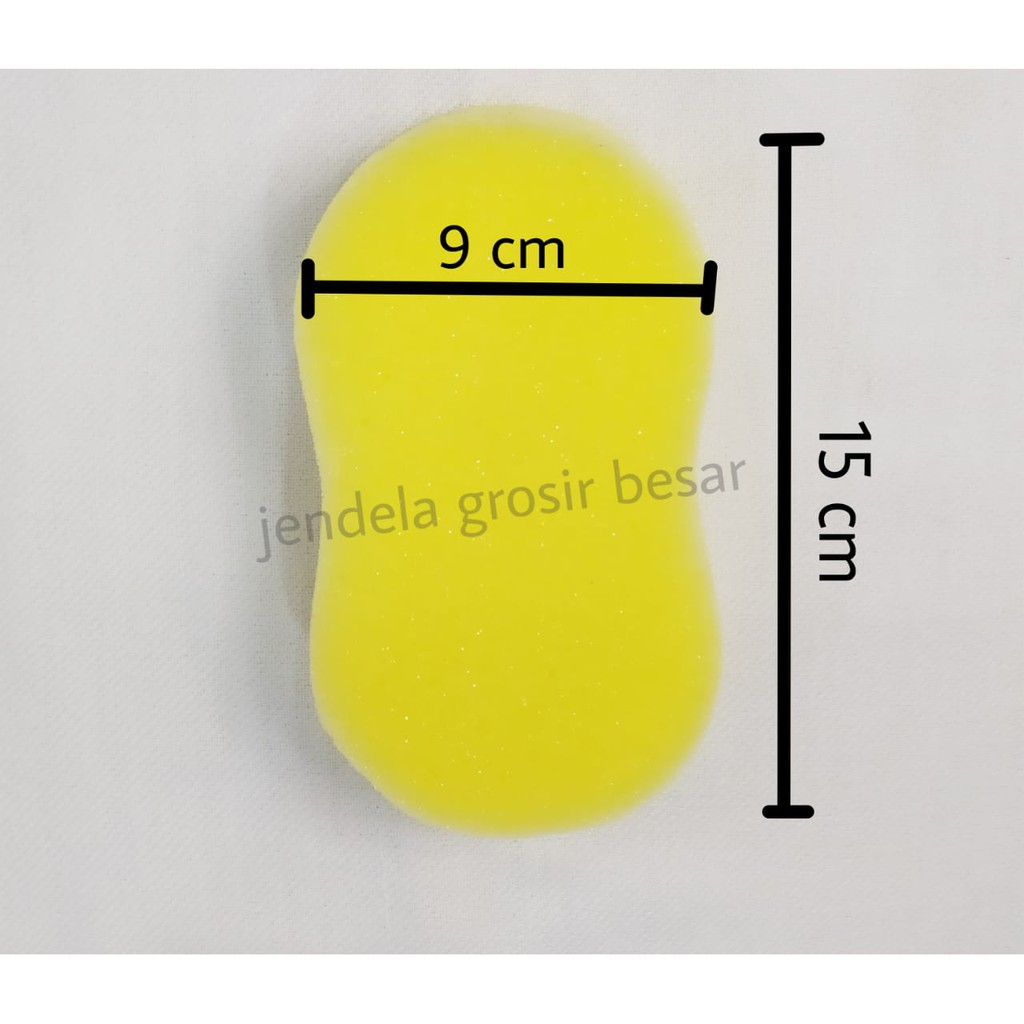 Sponge Cuci Mobil Pack Plastik - Busa Cuci Mobil
