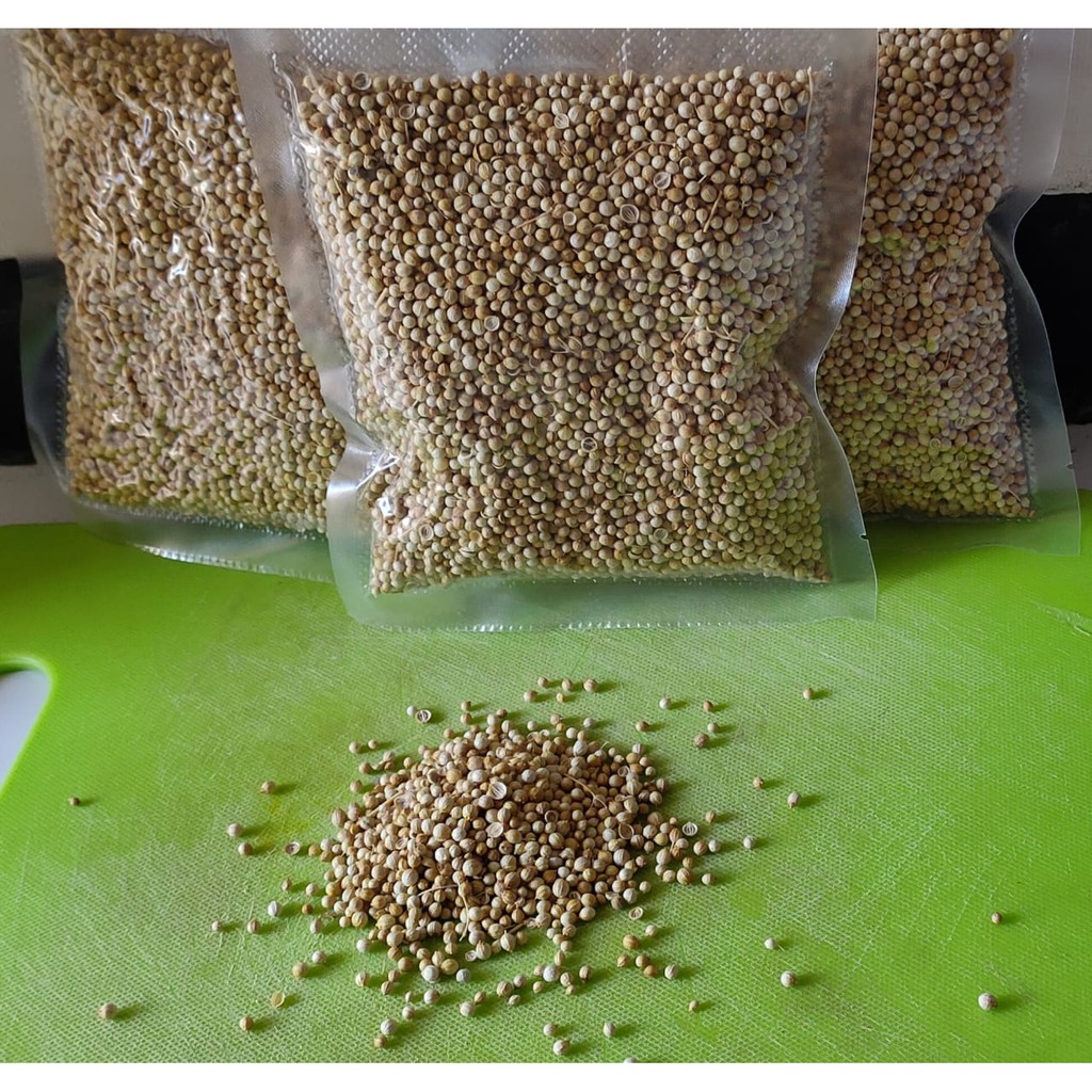 

BIJI KETUMBAR / CORIANDER SEED 100 GRAM VACUUM