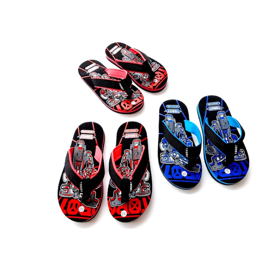 Sandal anak tobot sandal jepit anak tobot