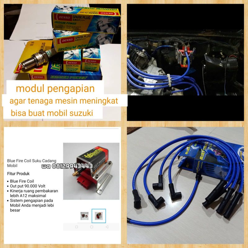 aksesoris buat pengapian mesin mobil Suzuki katana jimny