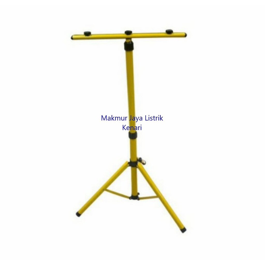 Tripod lampu sorot LED tiang lampu dudukan floodlight Lampu Sorot