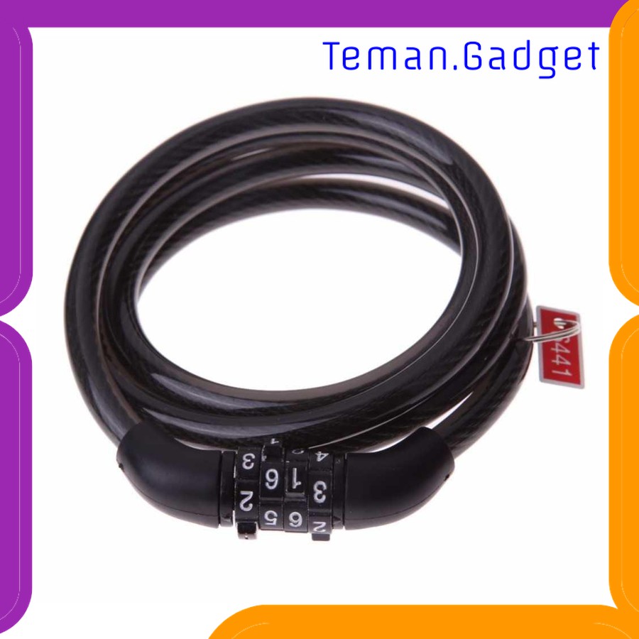 TG-IB224 TAFFGUARD GEMBOK SEPEDA KOMBINASI ANGKA 4 DIGIT - TY532