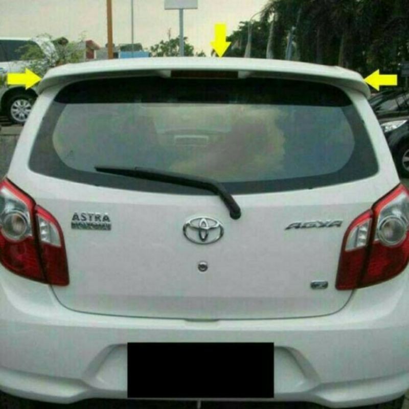 spoiler belakang for Toyota agya ayla