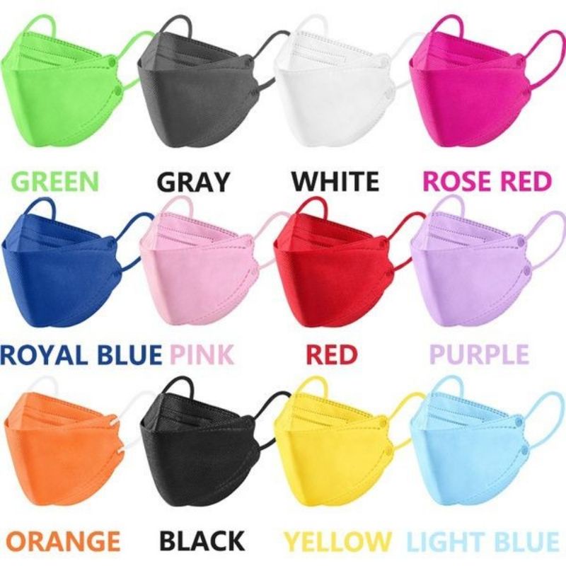 MASKER KF94 4PLY / MASK MOUSON WARNA COLOR KF 94 KOREA 4 PLY