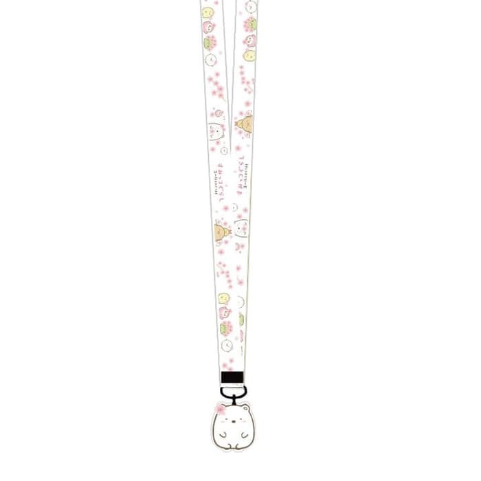 sumiko gurashi lanyard gantungan kartu id gantungan hp kunci