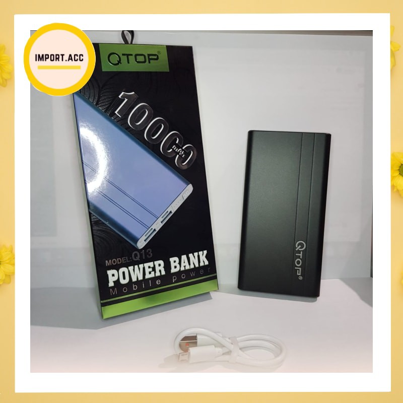 Powerbank QTOP Mobile Power 10000mAh Q13  ORIGINAL 100% [IMPORT]