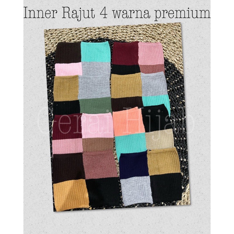 INNER RAJUT 2 4 WARNA PREMIUM / STANDAR