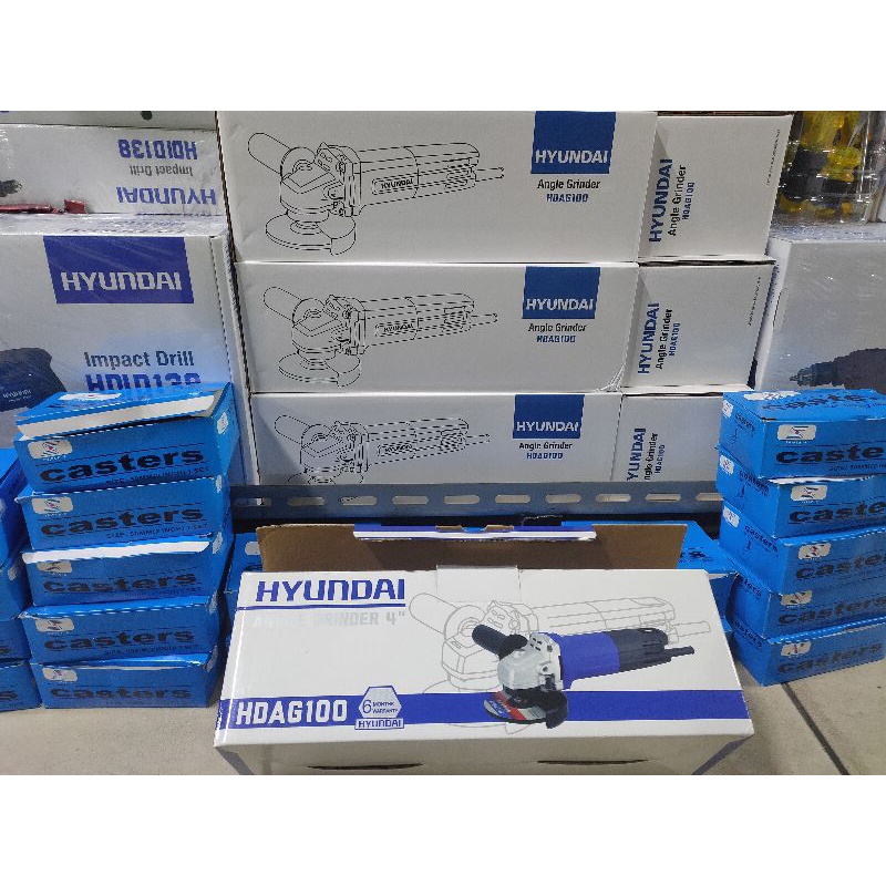 Gerinda Tangan Hyundai 4" Grinda Mesin Potong Korea