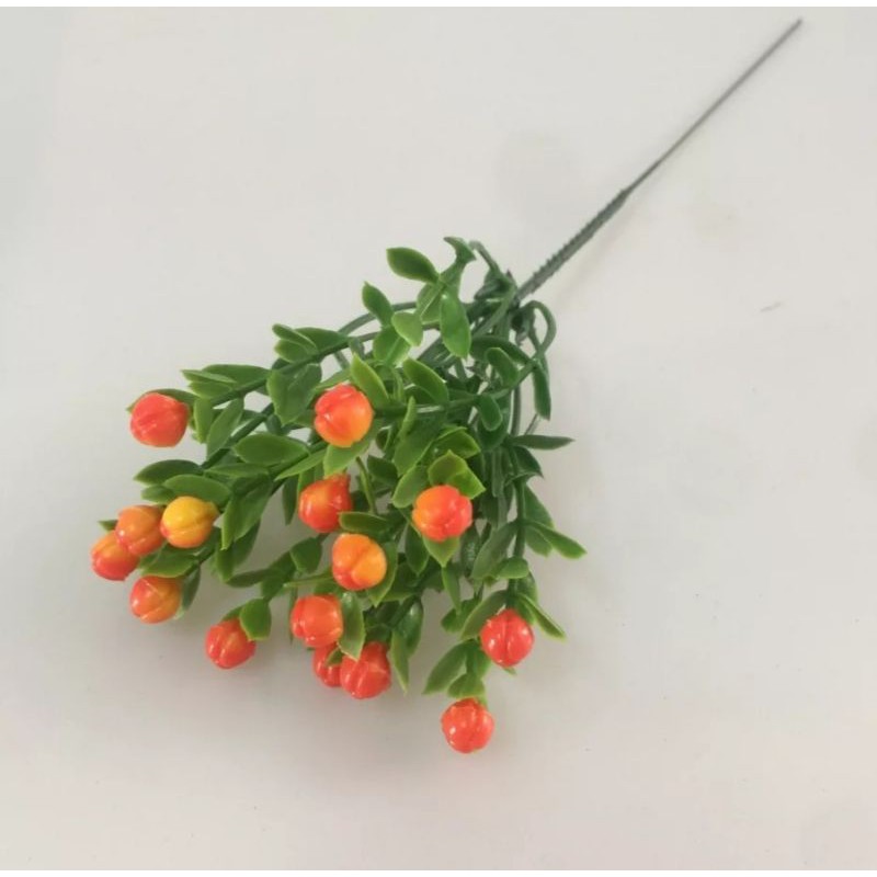Bunga Milan Air Rumput / Bunga Buatan / Bunga Artificial-Orange