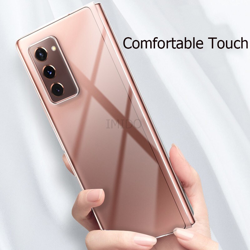 Casing Pelindung Transparan Untuk Samsung Galaxy Z Fold 2