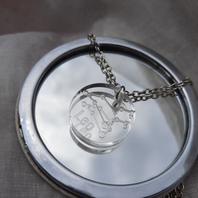 KALUNG ZODIAC RESIN | ZODIAC/SIGN NECKLACE | Zodiac Pendant