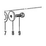 1151163001 Bolt / Baut 8x15 Mesin Jahit Bartek Bartack Brother B430 1151163-001