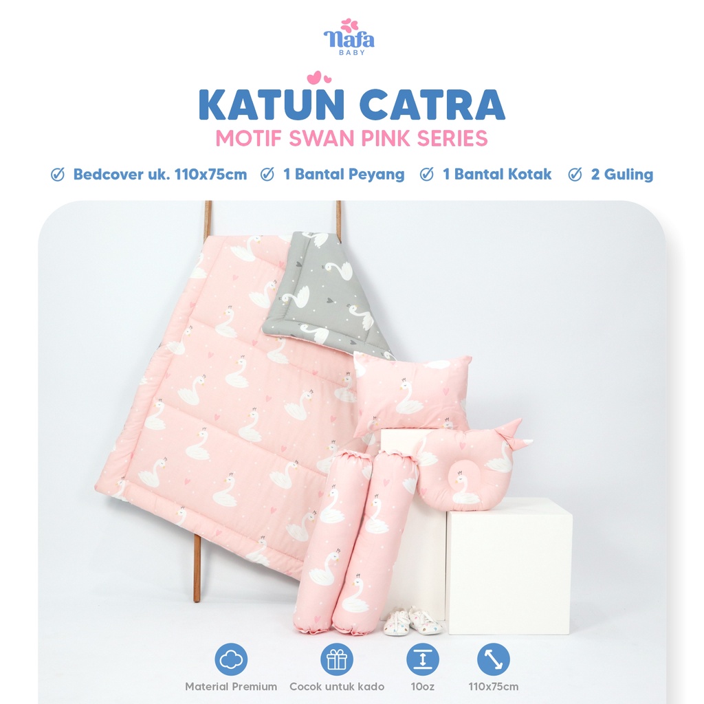 NAFA BABY - Bedcover Baby Set Matras Selimut Sarung Bantal Guling