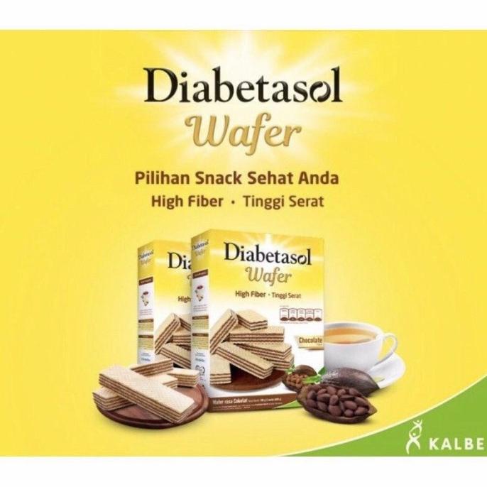 

W2Fit Diabetasol Wafer Sehat Rasa Chocolate 2X50 Gr