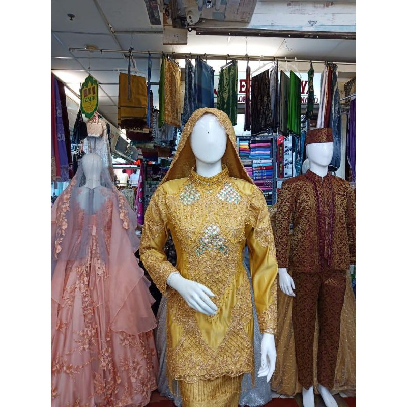 KOTO GADANG MELAYU /KEBAYA PENGANTIN KOTO GADANG MEWAH/GAUN WEDDING MODERN