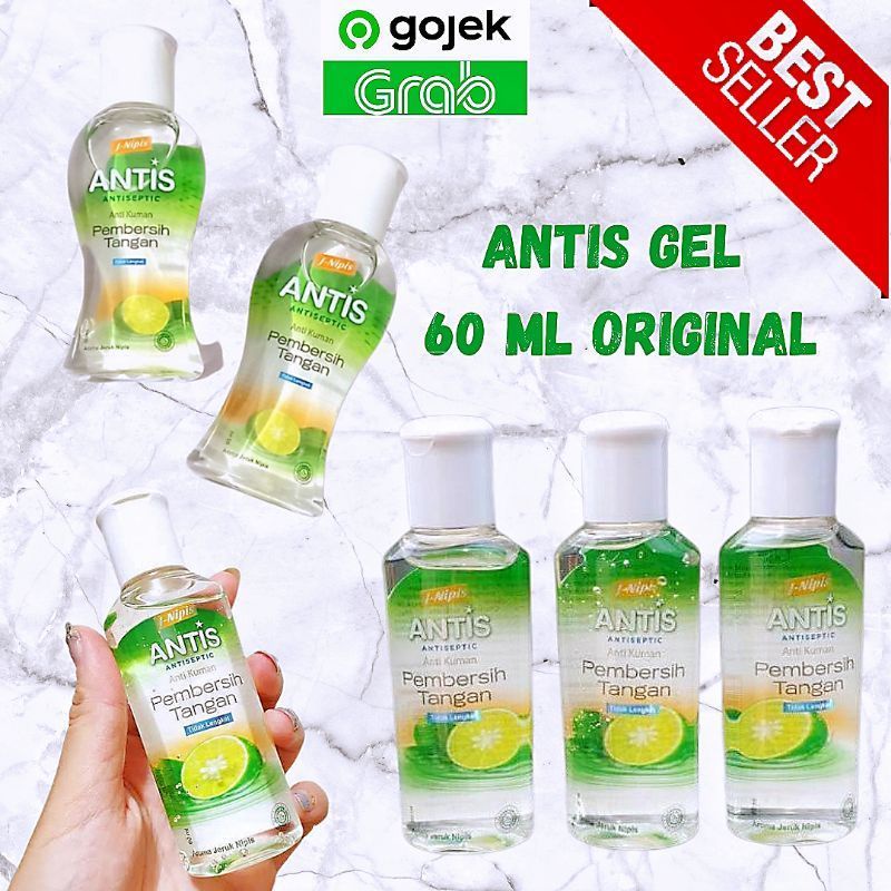 ANTIS GEL HAND SANITIZER 60 ML ORIGINAL