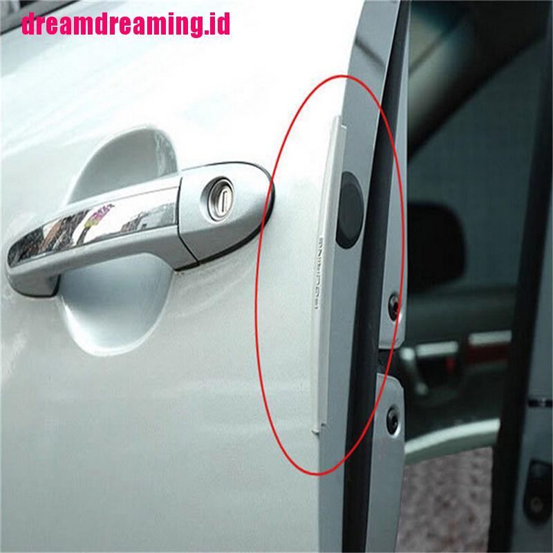 Ddid 8pcs Strip Pelindung Pinggiran Pintu Mobil Anti Gores