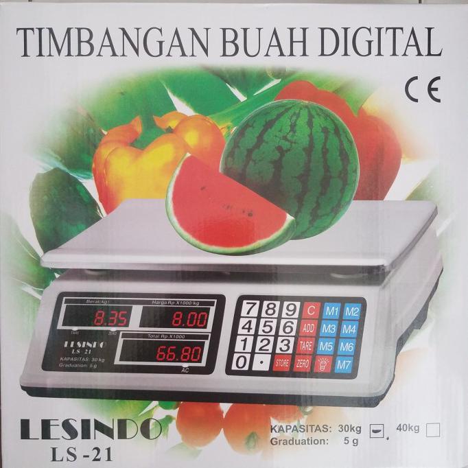 Timbangan digital untuk buah, laundry dan sayur