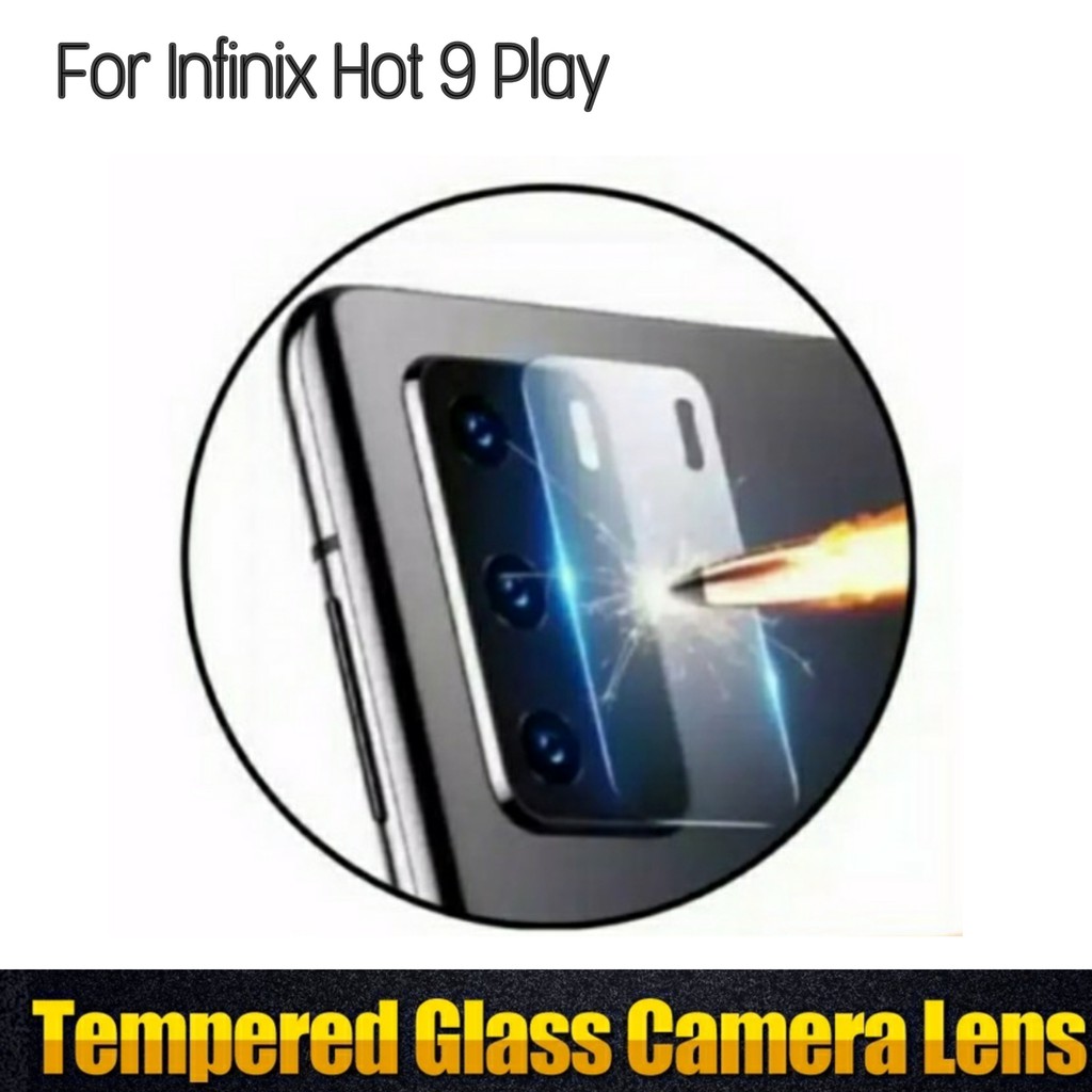 Tempered Glass Kamera Infinix Hot 9 Play Lens Camera Back Handphone