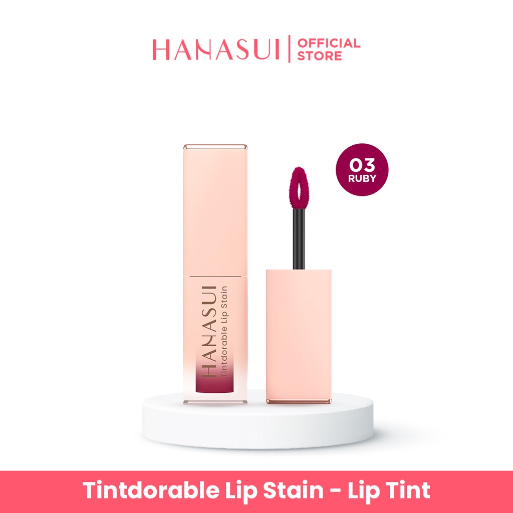 Hanasui Tintdorable Lip Stain - Lip Tint-03 - Ruby