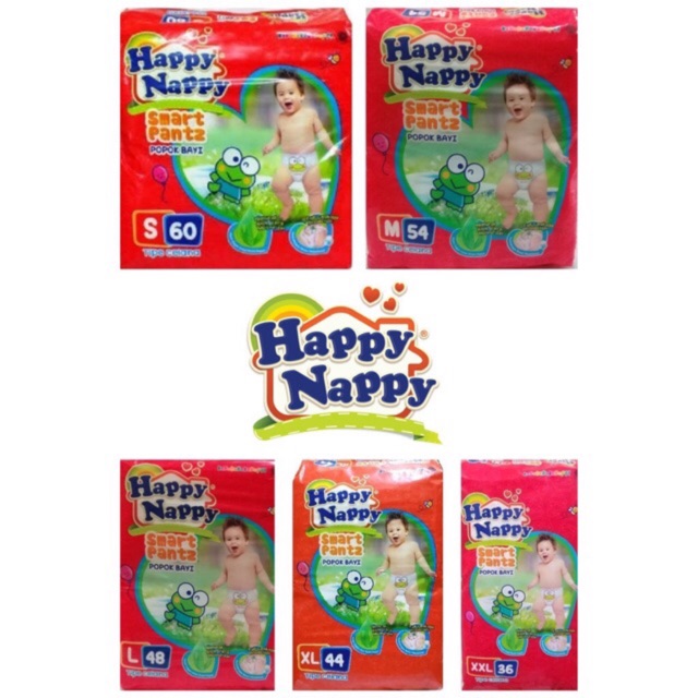 HAPPY NAPPY PANTS S40/M34/L30/XL26