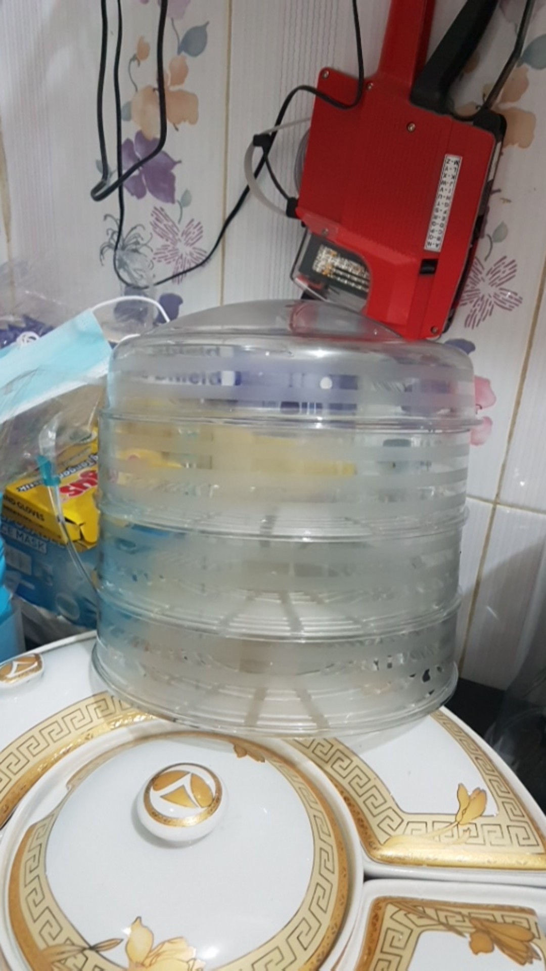 Heat Preservation Storage Box | Kontainer Tempat Penyimpanan Dan Penghangat Makanan - 4 Tingkat