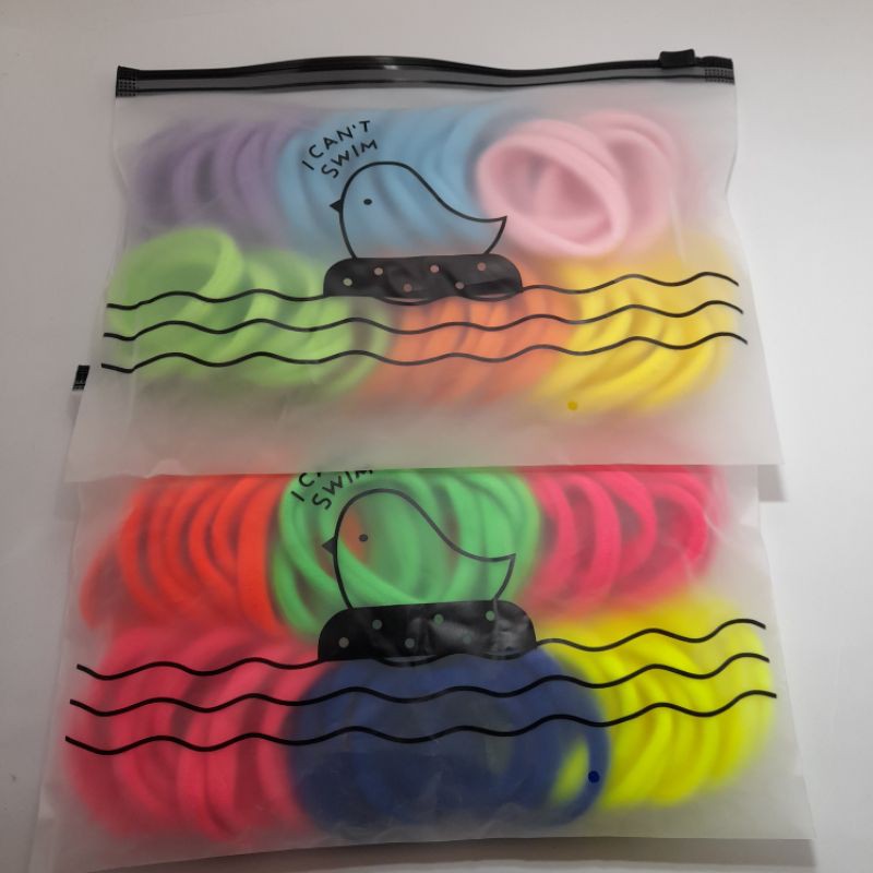 Ikat rambut korea/kuncir set dompet/ikat rambut murah